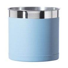 OGGI 不鏽鋼大容量湯勺架烹飪用具桶, 綠松石