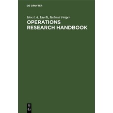 (英文圖書) Operations Research Handbook: Standard Algorithms and Methods with Examples 精裝版, de Gruyter, 英文