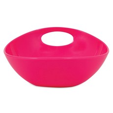 Petmate 塑膠寵物飼料碗 250ml, 1個, 粉色的