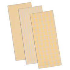 DESIGN IMPORTS 金色條紋餐巾 3件組, 1個, 混色