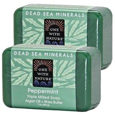 ONE WITH NATURE 海洋礦物三重溫和皂, 200克, 2個