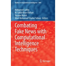 (英文圖書) Combating Fake News with Computational Intelligence Techniques 平裝版, Springer, 英文