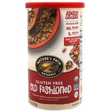 NATURE'S PATH 無麩質全穀燕麥, 1罐, 510g