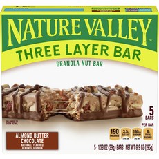 NATURE VALLEY 杏仁奶油堅果棒, 5條, 39g