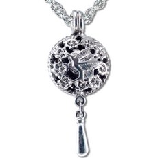 NATURE'S ALCHEMY 時尚愛心鍊條吊墜, 蜂鳥喜悅