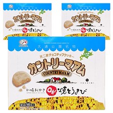 FUJIYA 不二家 鄉村女士 札幌Okaki Oh聯名燒玉米風味鄉村餅 16枚入, 3個