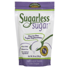 ELLYNDALE foods 無糖一對一糖替代品, 1個, 510g