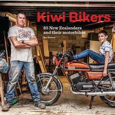 (英文圖書) Kiwi Bikers: 85 New Zealanders and Their Motorbikes 精裝版, Massey University, 英文