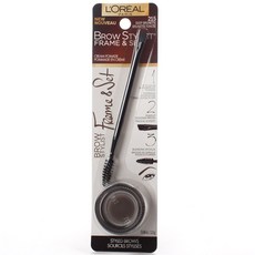L'OREAL PARIS 巴黎萊雅 眉刷, 1個, 深 黑髮