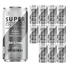 KITU 蛋白質咖啡, 原味, 12罐, 177ml