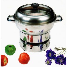 椰灣休閒傢俱 不鏽鋼酒精蒸氣鍋 台灣現貨 工廠直營 外銷日本 超取, Ø28 cm