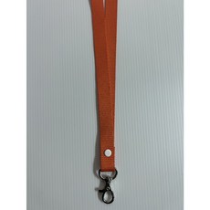 【富巨金】識別證帶/證件帶/1.5cm寬高速帶/特多龍(新增黑&金色鉚釘), 橘色