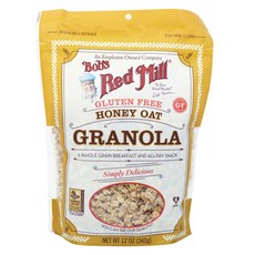Bob's Red Mill 蜂蜜燕麥格蘭諾拉麥片, 1包, 340g