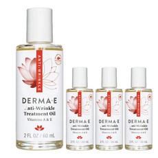 derma e 撫紋維生素A&E護理油, 4瓶, 60ml