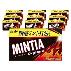 Asahi 朝日 Mintia Dry Hard咖啡因薄荷糖 50顆入, 10盒
