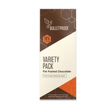 Bulletproof 綜合78%生酮巧克力, 3個, 56g