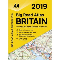 Big Road Atlas Britain 2019 PB 平裝版, AA Publishing, 英文