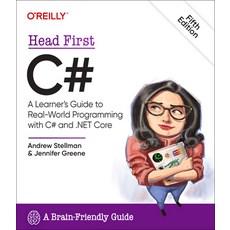 (英文圖書) Head First C#: A Learner's Guide to Real-World Programming with C# and .Net 平裝版, O'Reilly Media, 英文