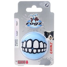 KONG 寵物玩具球 S, 1個, 藍色