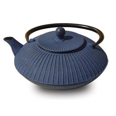 Old Dutch 鐵鑄茶壺 27oz, 藍色