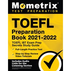 (英文圖書) TOEFL Preparation Book 2021-2022 - TOEFL iBT Exam Prep Secrets Study Guide Full-Length Pract... 平裝版, Mometrix Media LLC, 英文