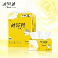 唯潔雅 超值型抽取式衛生紙 (100抽/6包/單串), 100抽