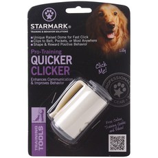 STARMARK Pro-Training Quicker Clicker, 1個, 白色的