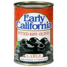 Early California L 去核加州日曆橄欖, 1個, 170g