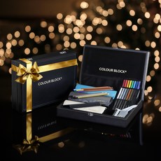 COLOUR BLOCK 專業素描彩繪旅行組，全方位繪畫工具，初學者藝術家必備, 1箱, 30色