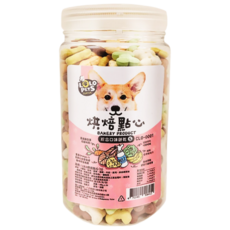 歐洲LOLO 犬用烘焙點心-綜合口味餅乾(S/M/L) 狗餅乾 狗零食 全齡犬, 1個, 綜合口味