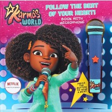 (英文圖書)Karma's World: Follow the Beat of Your Heart: Book with Microphone 精裝版, Studio Fun International, 英文