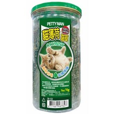 PettyMan 貓薄荷貓草70g 大罐裝 貓草 幫助消化 舒緩情緒, 貓薄荷, 70g