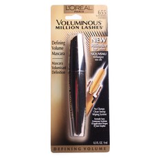 L'OREAL PARIS 巴黎萊雅 VOLUMINOUS MILLION LASHES濃密睫毛膏 9ml, 1支, Black Brown