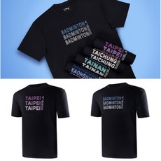 【凱將體育】台灣城市 T-Shirt 【台北TAIPEI】羽球衣 勝利 休閒 球衣 T-2313 羽球服 運動服