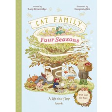(英文圖書)Cat Family Four Seasons: A Lift-The-Flap Book (with Over 140 Flaps) 精裝版, Frances Lincoln Ltd, 英文