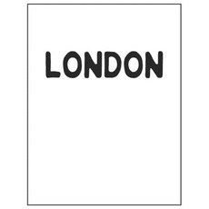 (英文圖書)London: Black and white Decorative Book - Perfect for Coffee Tables End Tables ... 平裝版, Independently Published, 英文