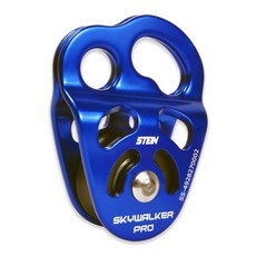 英國 STEIN Skywalker PRO Hitch Pulley 新側開雙孔滑輪 藍色, 詳見包裝