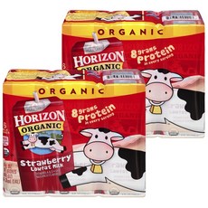 HORIZON 低脂保久乳 草莓風味 8g, 236ml, 12入
