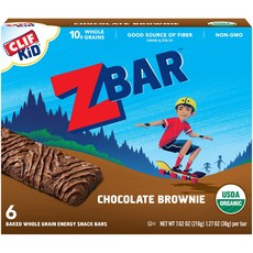 CLIF 餅乾棒, 36g, 6入, Chocolate Brownie