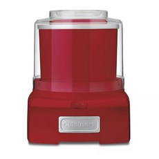 Cuisinart 美膳雅 自動冷凍優格&雪酪機 紅色, ICE21RP