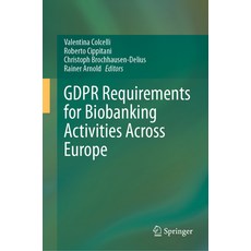 (英文圖書) Gdpr Requirements for Biobanking Activities Across Europe 精裝版, Springer, 英文