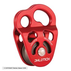 英國 ISC Phlotich Pulley 新側開雙孔滑輪 紅色 攀岩滑輪, 詳見包裝