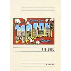 (英文圖書) Vintage Lined Notebook Greetings from Macon 平裝版, Found Image Press, 英文