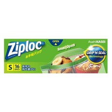 Ziploc 密保諾 簡易夾鏈袋, 1個, 16個, 小號 (S)