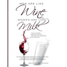 (英文圖書) Men are like Wine Women are like Milk: The Ultimate Man's Guide to the Fall of Western Civil... 平裝版, Independently Published, 英文