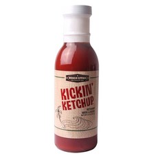 kickin' ketchup 海濱城市 Kikin 番茄醬, 1個, 397克