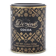 Divine CHOCOLATE 罐裝可可沖泡粉, 1個, 125克