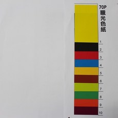 全開臘光色紙 70磅大張 單面蠟光色紙79cm x 110cm 一包100張入