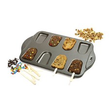 NORPRO 不黏餡蛋糕餅乾盤+木棒 25入, 1個