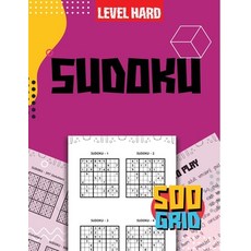 (英文圖書) SUDOKU Book for Adults: Hard Sudoku Games for Adults Sudoku Puzzle Books 500... 平裝版, Laura Bidden, 英文